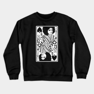 The Queen of Peek a Boo Crewneck Sweatshirt